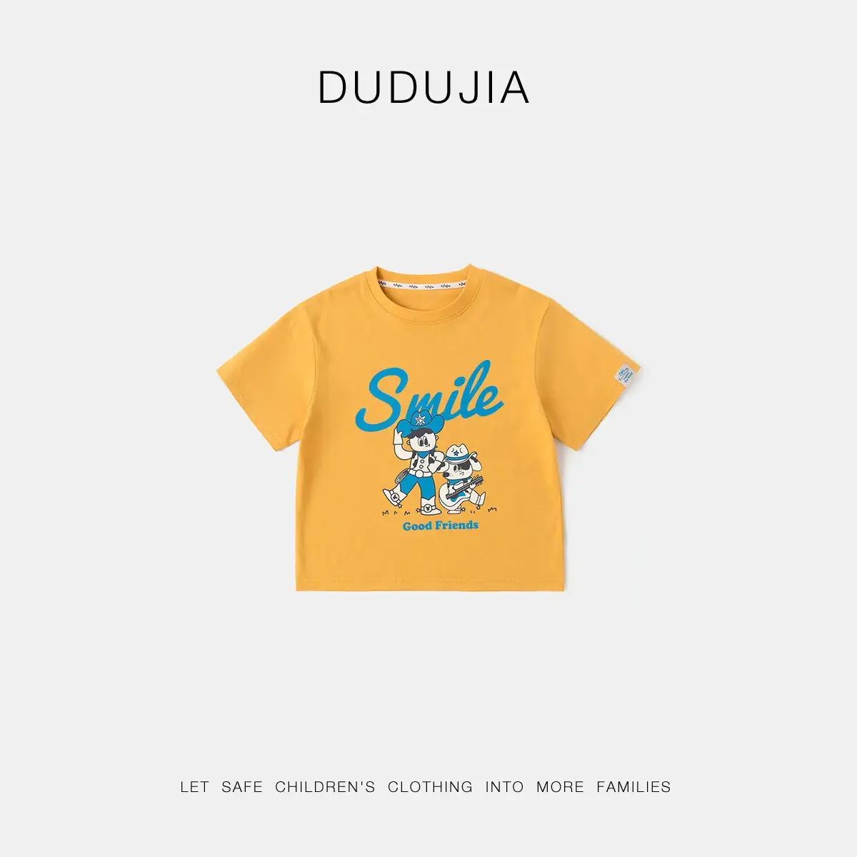 Cotton Quick-Drying T-Shirt for Boys Girls Summer - Image 3
