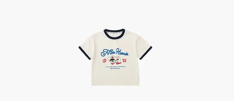 Dudujia Boys T-shirt White Cartoon Print Summer Wear — feature 9