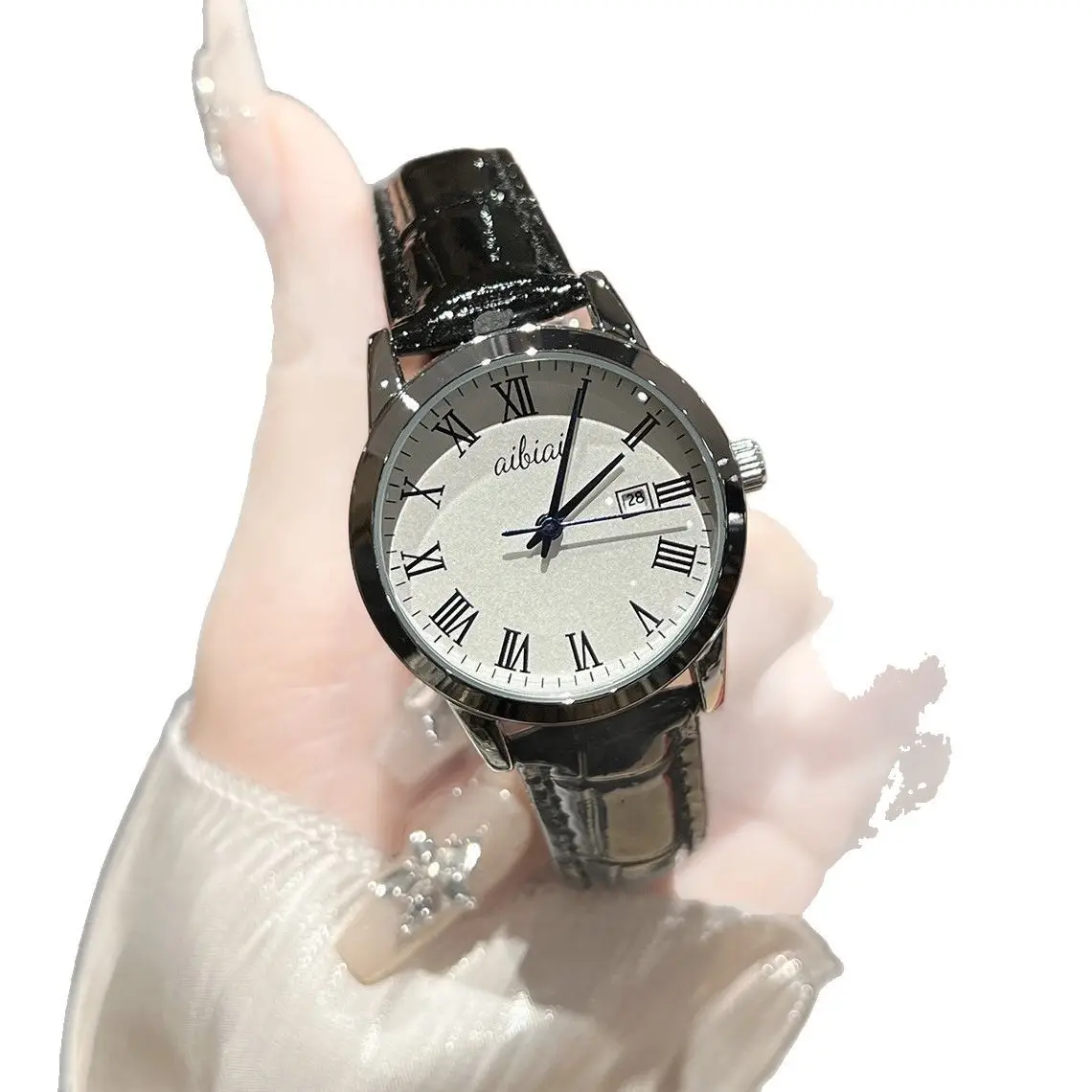 Women's Cross-Border Quartz Watch with Diamond Ring - Image 9