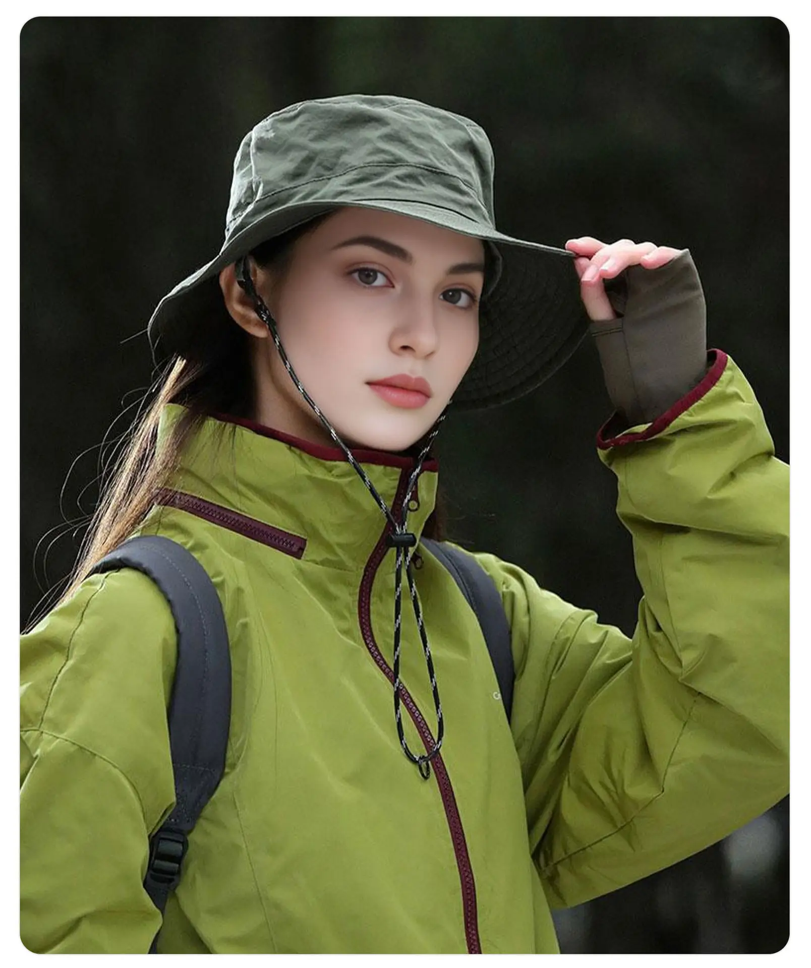 Foldable Waterproof Fishing Hat for Men Women — feature 13