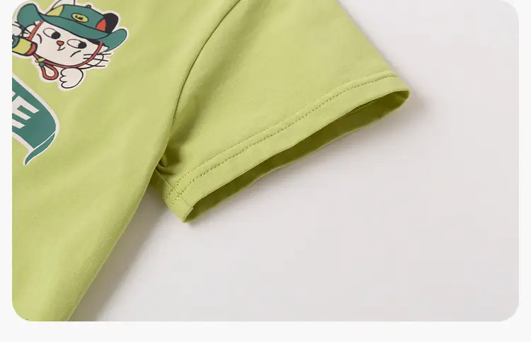 Children's Doodle Time Camping T-Shirt 7A Bacteriostasis — feature 27