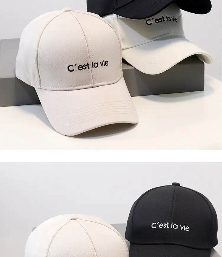 Women's Embroidered Baseball Cap White 2025 — feature 5