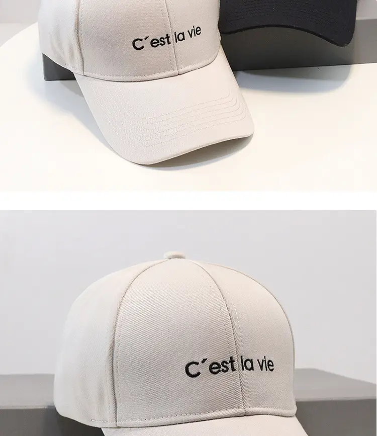 Women's Embroidered Baseball Cap White 2025 — feature 6