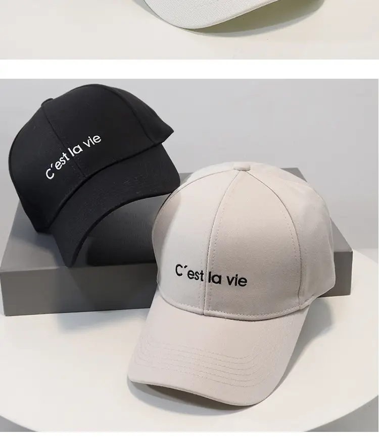 Women's Embroidered Baseball Cap White 2025 — feature 8