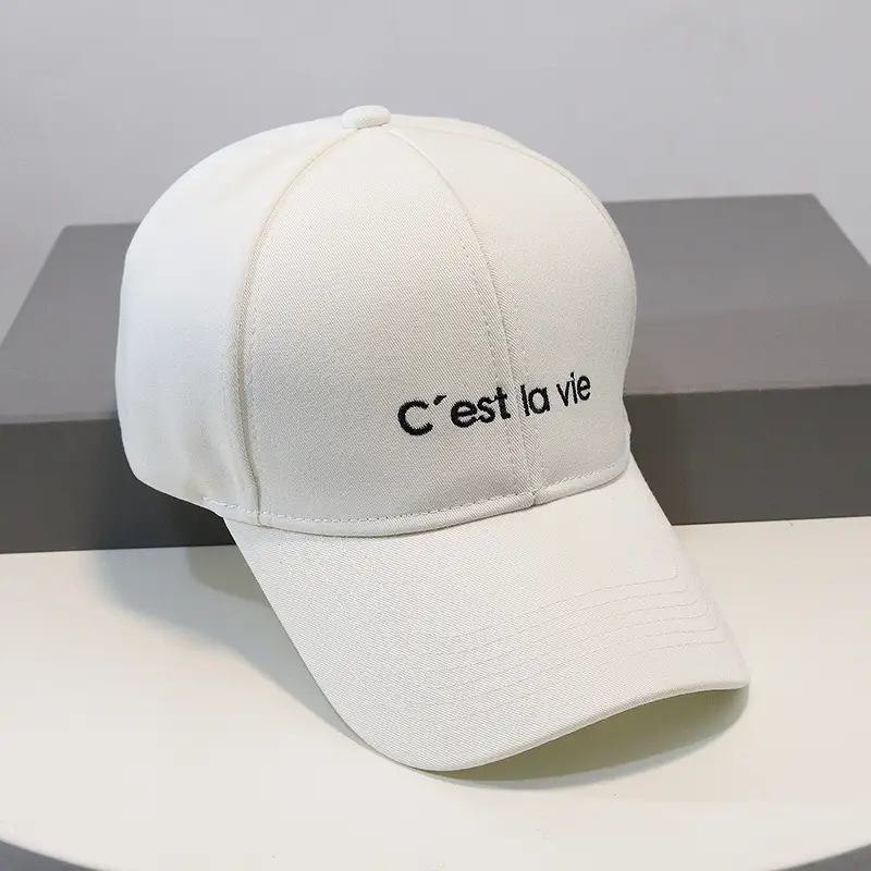 Women's Embroidered Baseball Cap White 2025 - Image 2