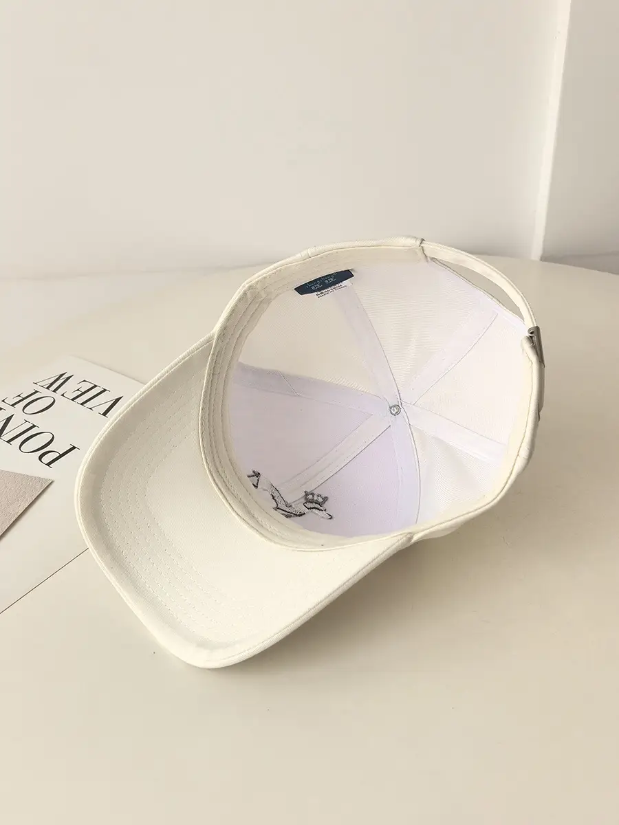 Black Embroidered Cartoon Cap for Men Women — feature 19