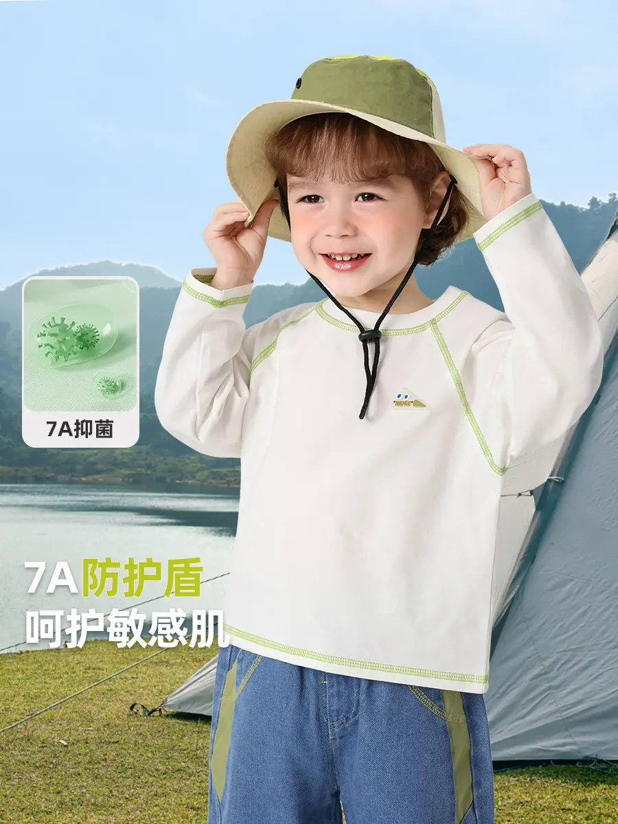 Baby Long Sleeve T-Shirt Yellow Spring Autumn Base - Image 3
