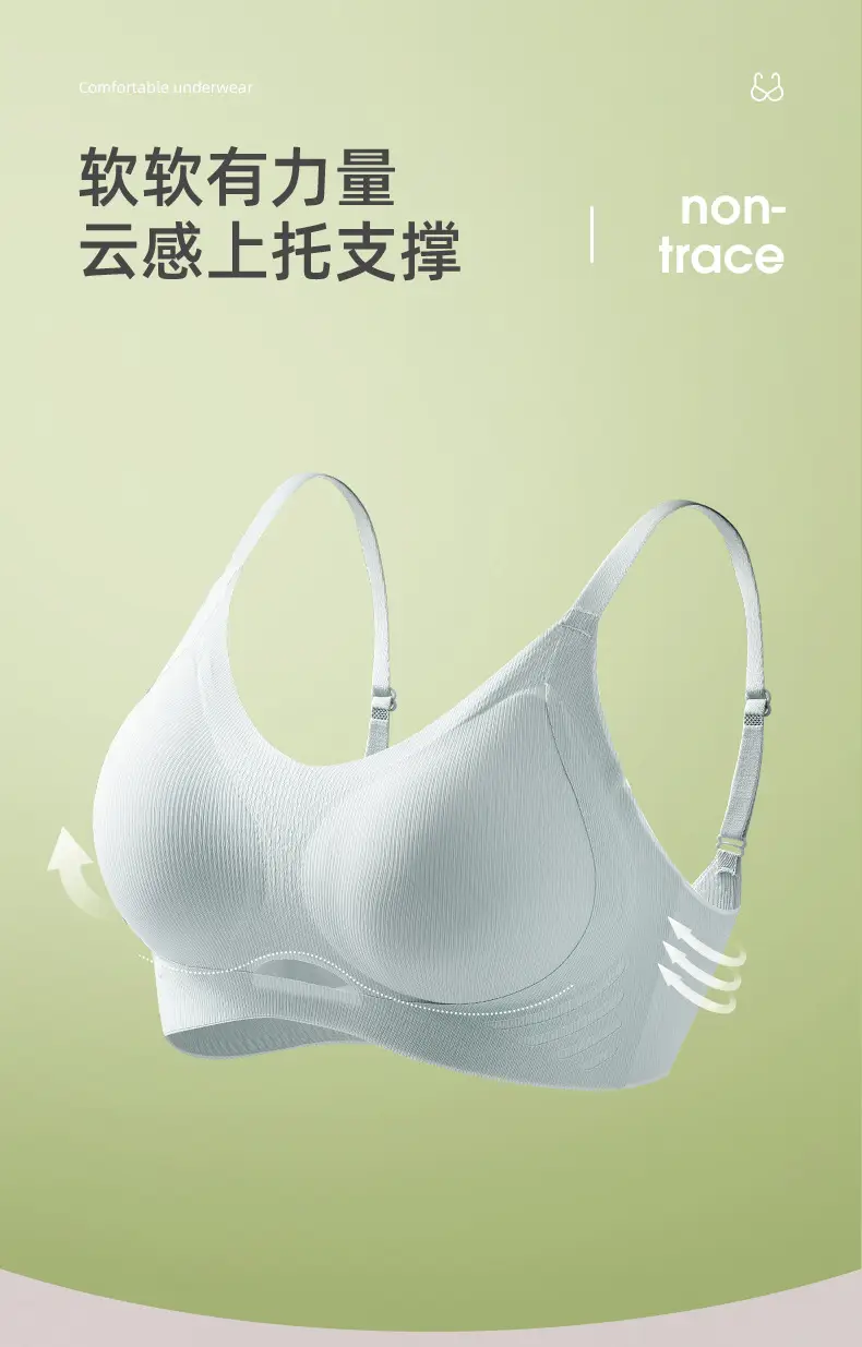 2025 Seamless Rings-Free Sports Bra for Girls — feature 3