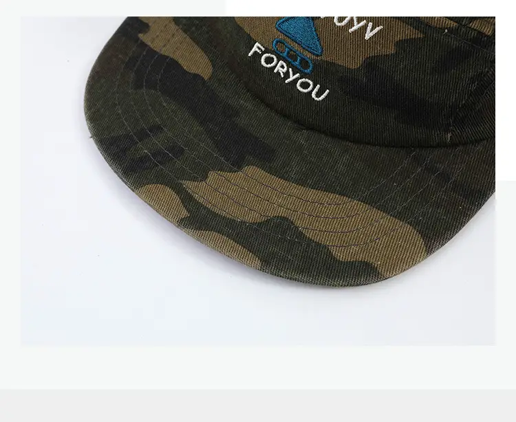 Outdoor Camo Windproof Sunshade Cap for Men — feature 6