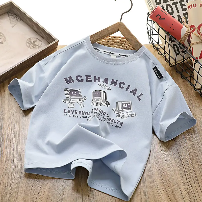 Kids Mug Financial T-Shirt Medium Large Summer Cool - Image 2