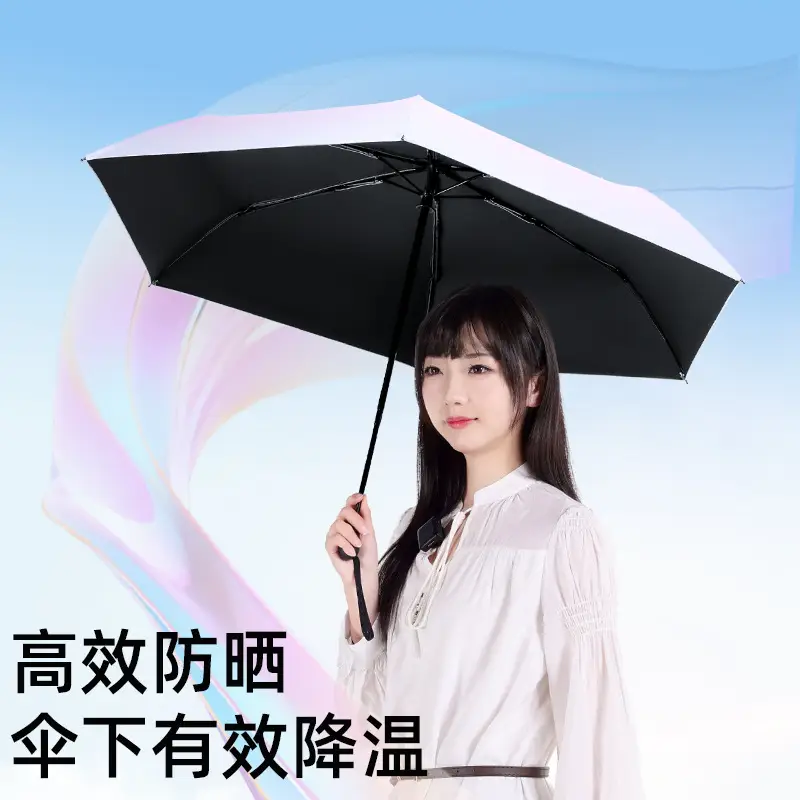 Full-Automatic Feather Sunscreen Umbrella Black Glue - Image 46
