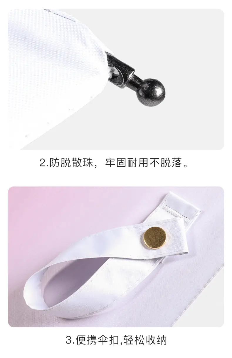 Full-Automatic Feather Sunscreen Umbrella Black Glue — feature 19