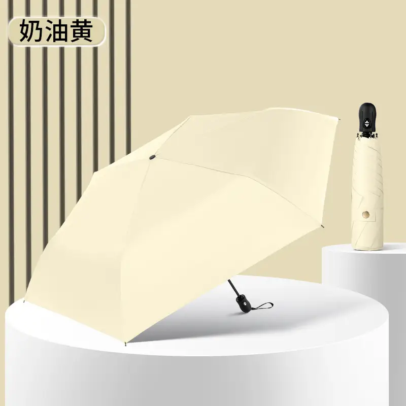 Full-Automatic Feather Sunscreen Umbrella Black Glue - Image 10