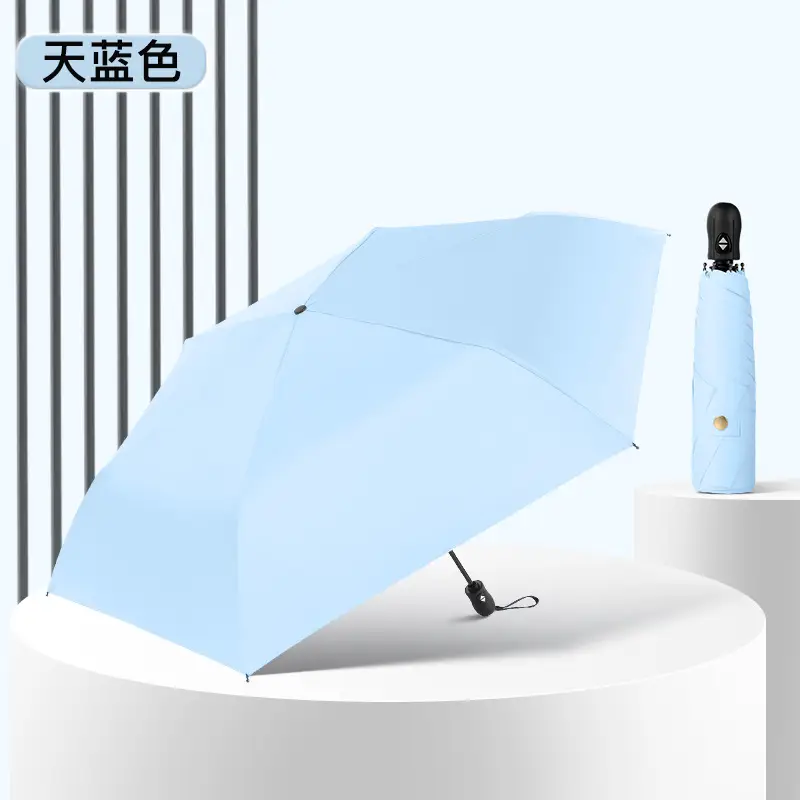 Full-Automatic Feather Sunscreen Umbrella Black Glue - Image 14