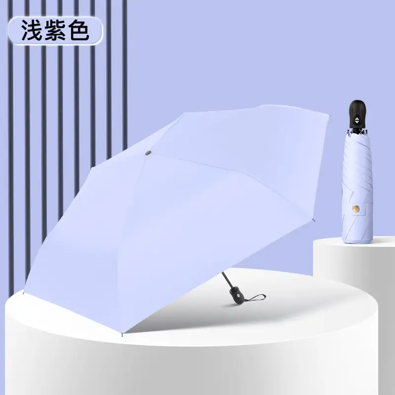 Full-Automatic Feather Sunscreen Umbrella Black Glue - Image 9