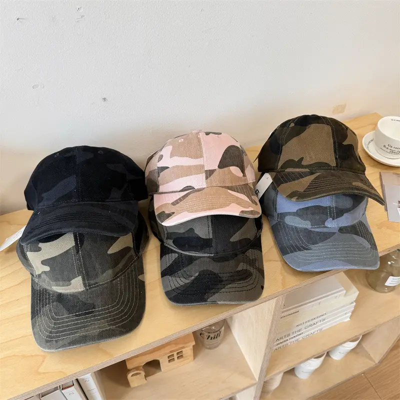 Camouflage Sunscreen Cap for Men Women - Image 7