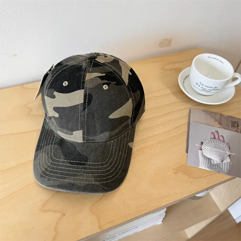 Camouflage Sunscreen Cap for Men Women - Image 4