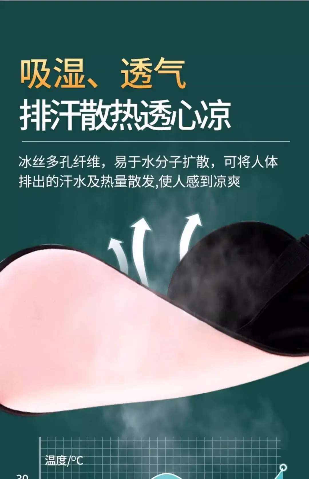 Silk Eye Mask Shading Sleep Sleeping Artifact Summer Nap Eye Protection for Men and Women Ice Eye Compress — feature 18