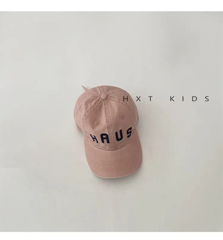 Children's Western Cap Spring Autumn Brown Beige — feature 10