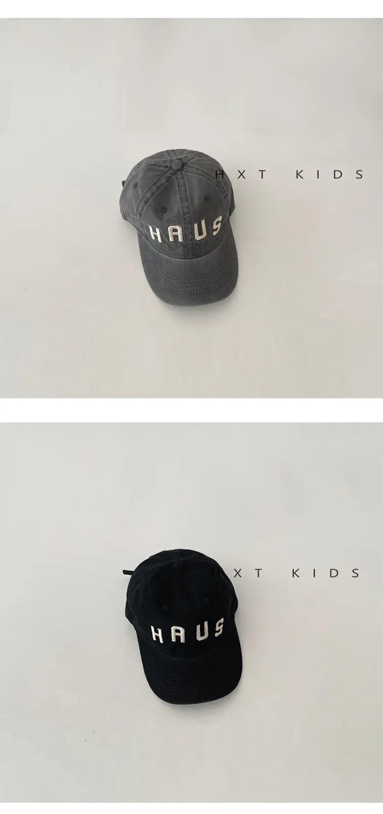 Children's Western Cap Spring Autumn Brown Beige — feature 8