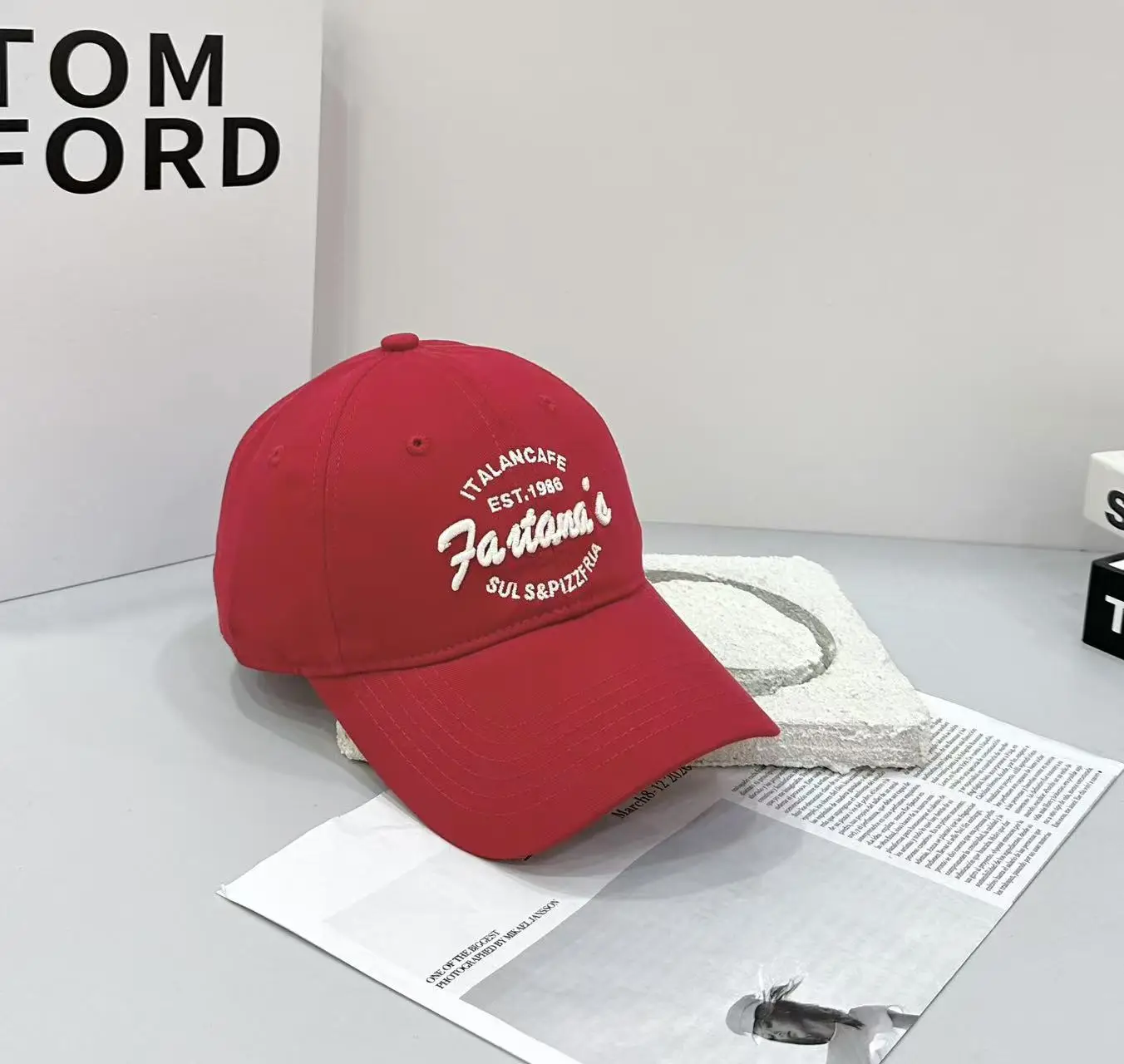 Pink Letter Embroidered Baseball Cap for Men Women — feature 17