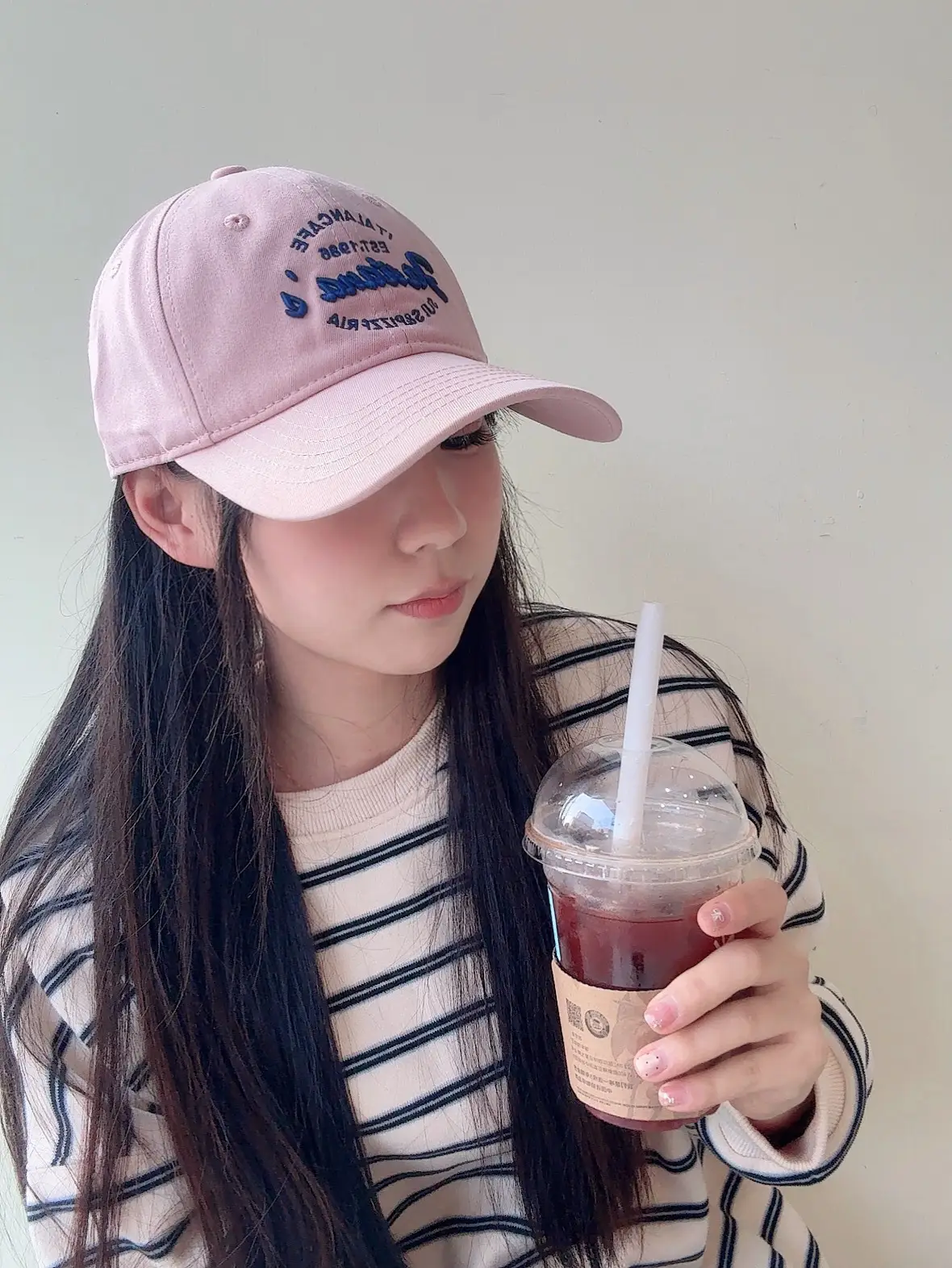 Pink Letter Embroidered Baseball Cap for Men Women — feature 4