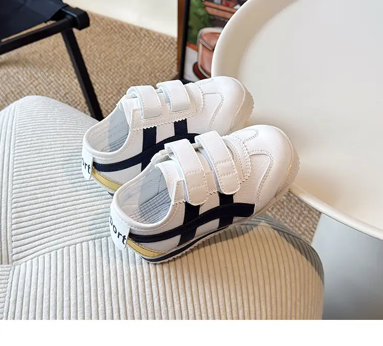 White Velcro Toddler Shoes Spring Autumn Baby Sneakers — feature 10