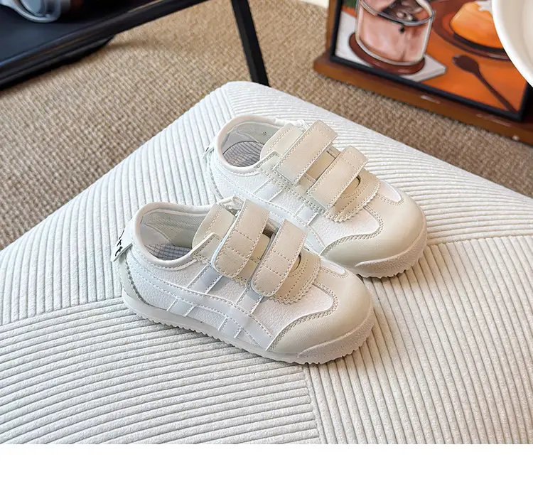 White Velcro Toddler Shoes Spring Autumn Baby Sneakers — feature 13
