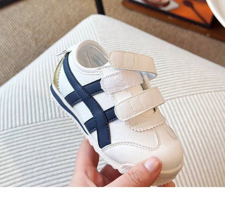 White Velcro Toddler Shoes Spring Autumn Baby Sneakers — feature 19