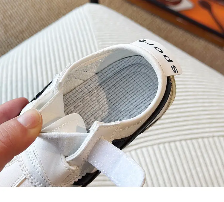 White Velcro Toddler Shoes Spring Autumn Baby Sneakers — feature 20