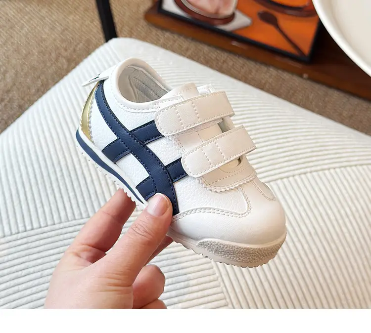 White Velcro Toddler Shoes Spring Autumn Baby Sneakers — feature 21