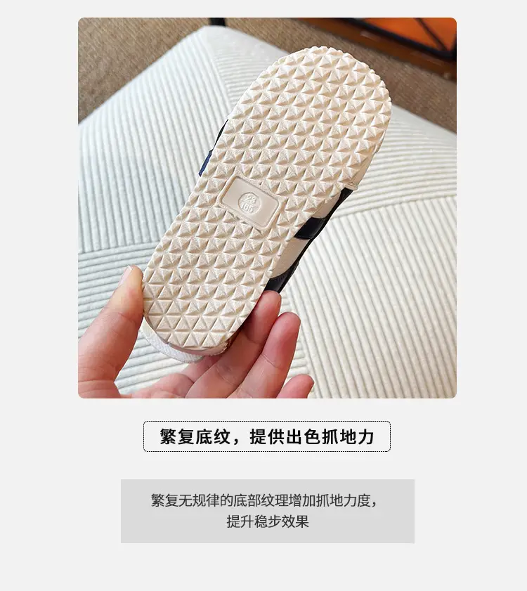 White Velcro Toddler Shoes Spring Autumn Baby Sneakers — feature 5