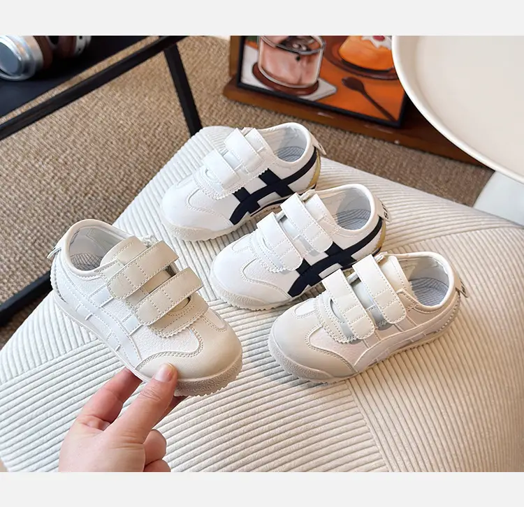 White Velcro Toddler Shoes Spring Autumn Baby Sneakers — feature 7