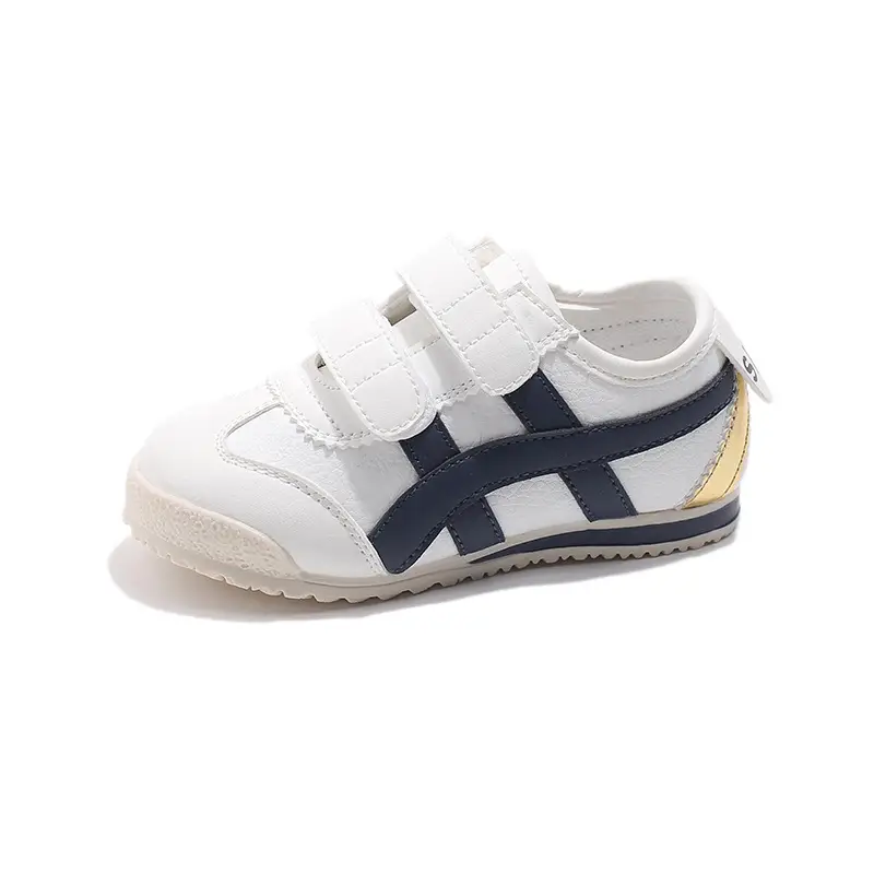 White Velcro Toddler Shoes Spring Autumn Baby Sneakers