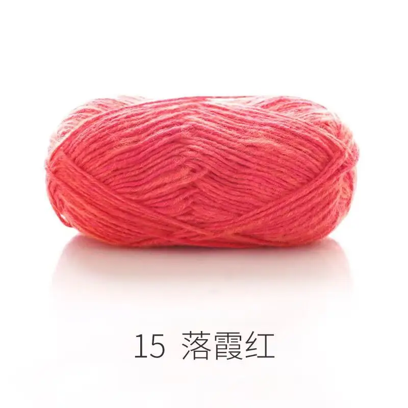 Ruyi Bird Sprayed Wool Yarn Wool Yarn Handmade DIY Knitted Crochet Stick Thick Wool Sweater Coat Scarf Line