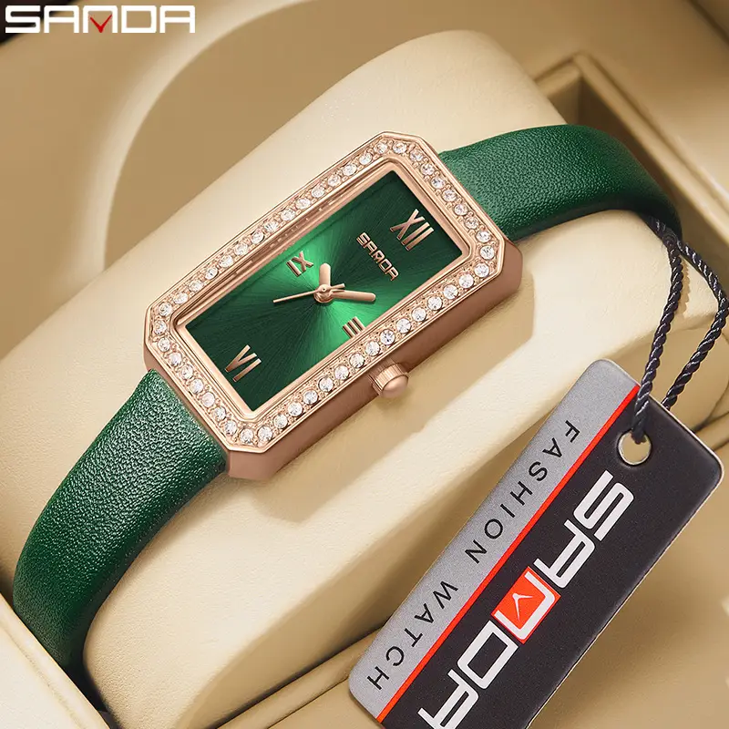 Retro Diamond Encrusted Women's Quartz Watch - Image 15