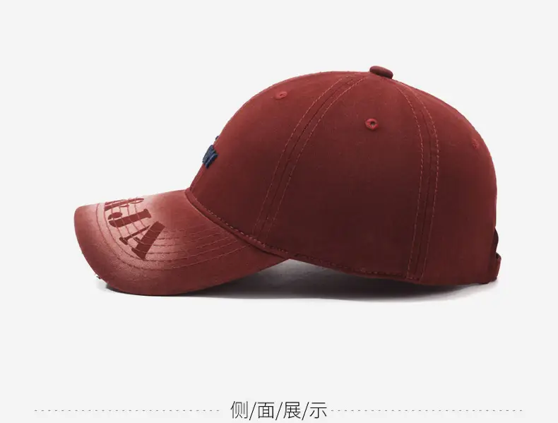 New Letter Embroidered Baseball Cap Beige — feature 11