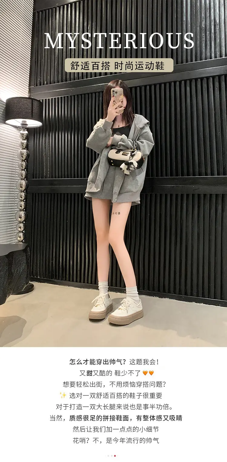 Women Canvas Slip-On Shoes White 2025 Spring — feature 17