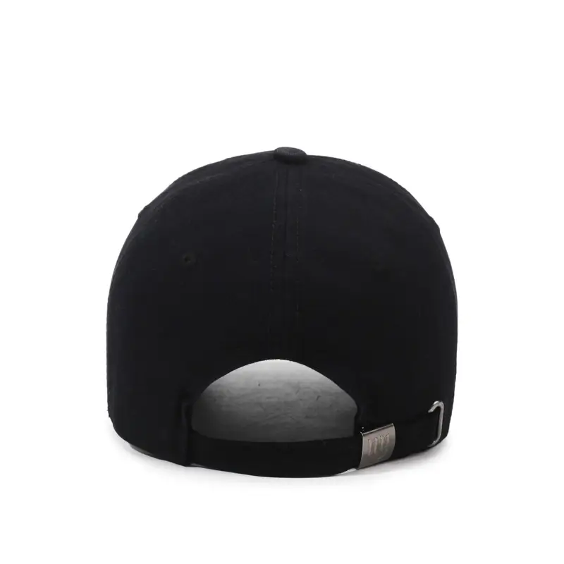 Black Vintage Baseball Cap for Women Men Casual Sunshade
