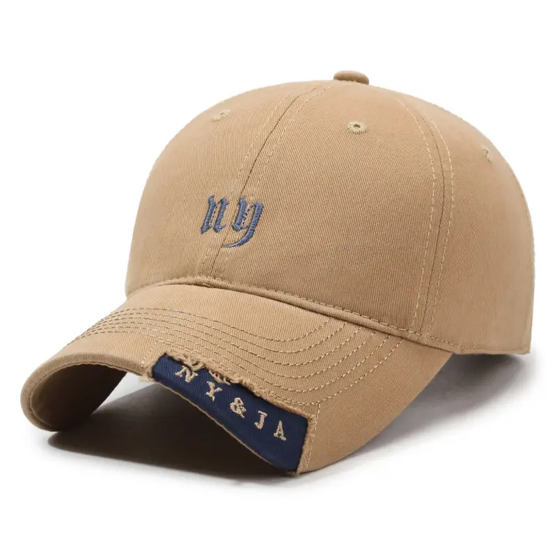 Black Vintage Baseball Cap for Women Men Casual Sunshade