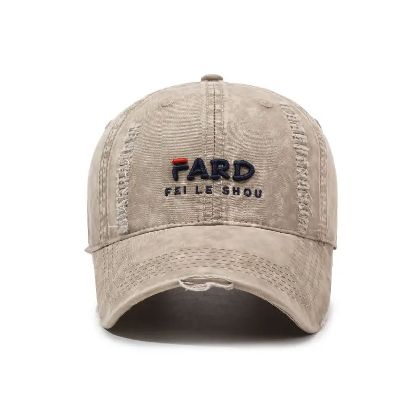 Women's Embroidered Cotton Cap Sunshade Baseball Cap