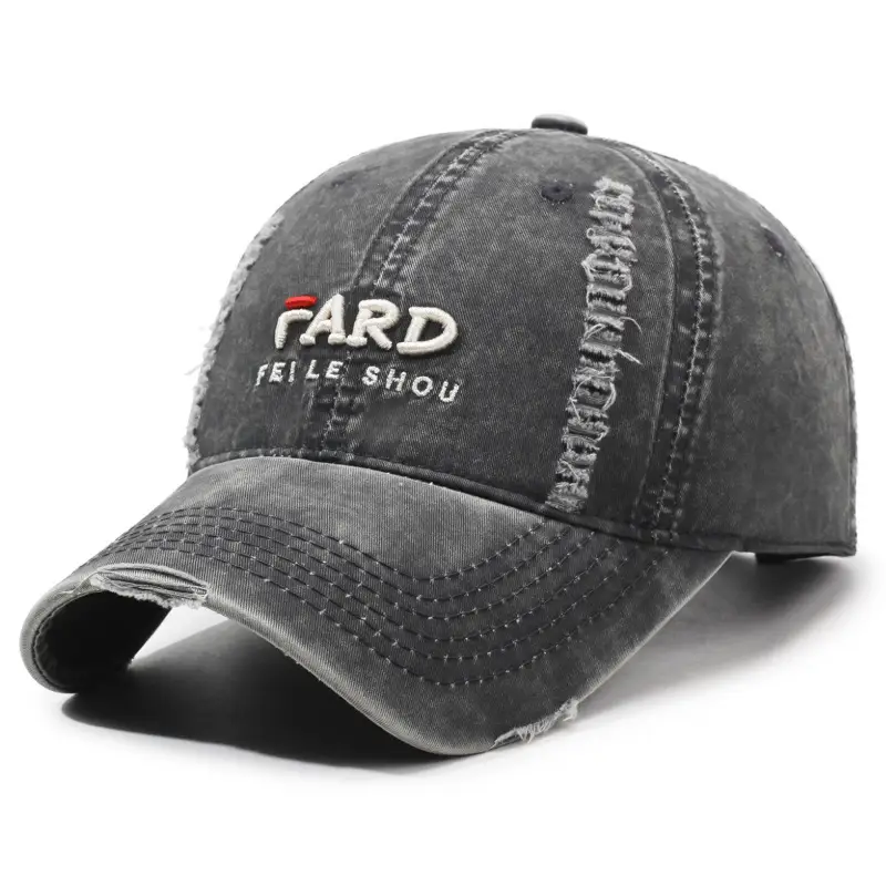 Women's Embroidered Cotton Cap Sunshade Baseball Cap