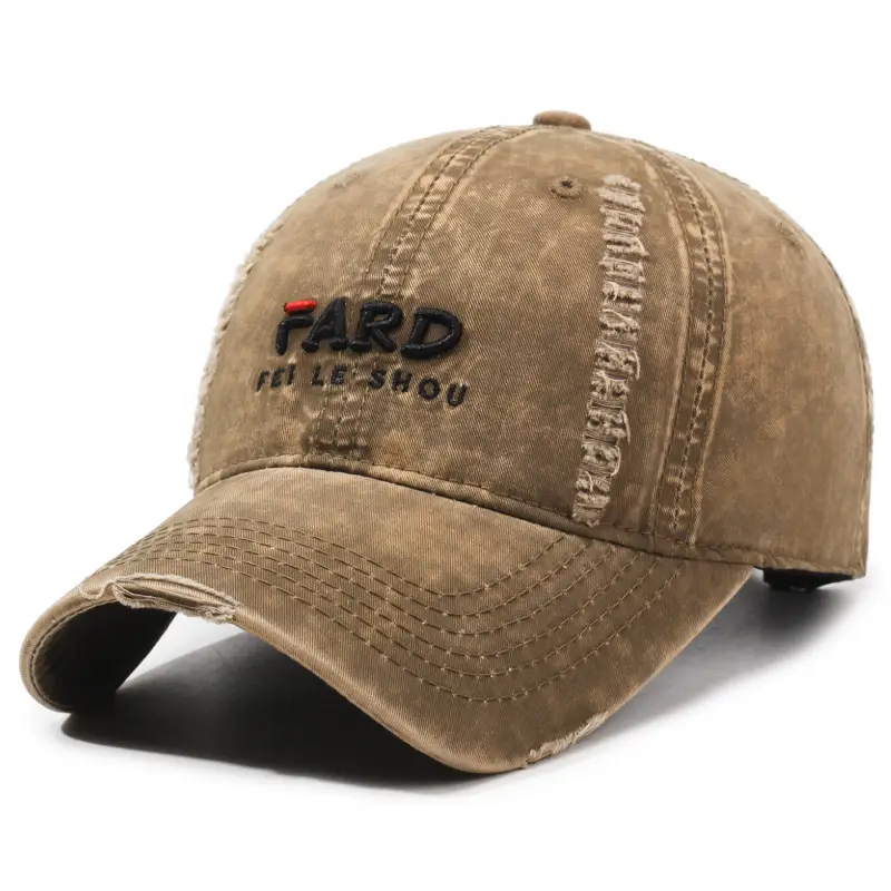 Women's Embroidered Cotton Cap Sunshade Baseball Cap