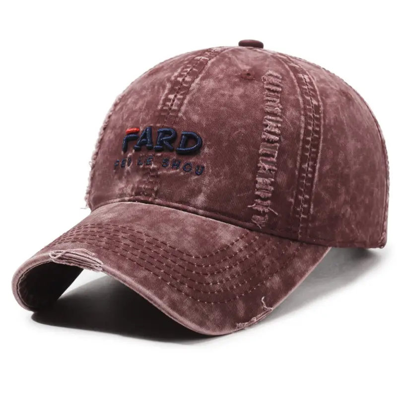 Women's Embroidered Cotton Cap Sunshade Baseball Cap