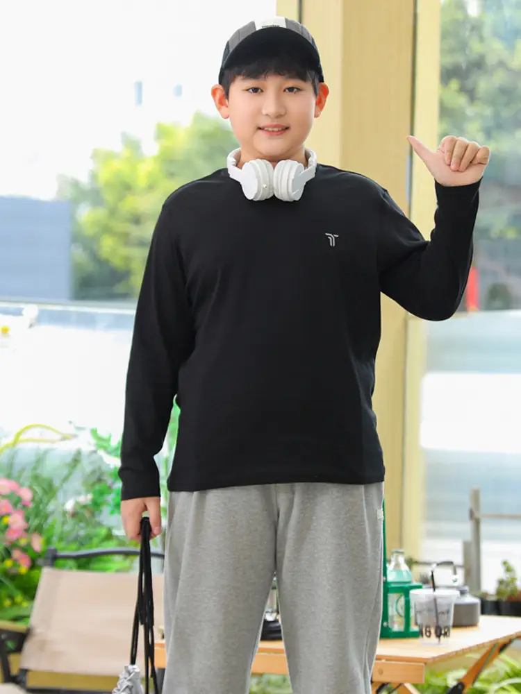 Light Blue Fat Boy Long Sleeve Jacket with Neck Band - Image 5