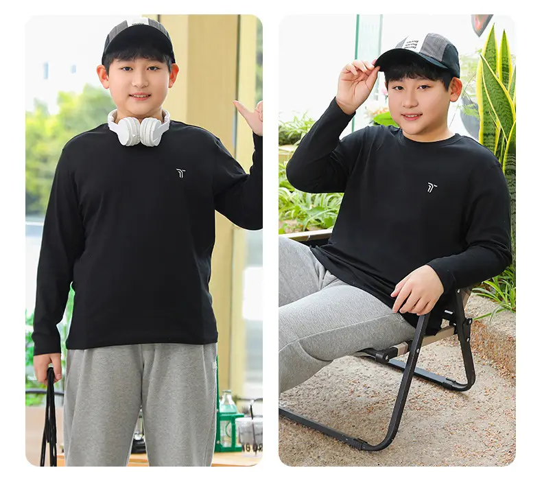 Light Blue Fat Boy Long Sleeve Jacket with Neck Band — feature 21