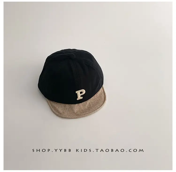 Children's Green Letter Cap Baby Boys Girls Korean Sunscreen Cap β feature 13
