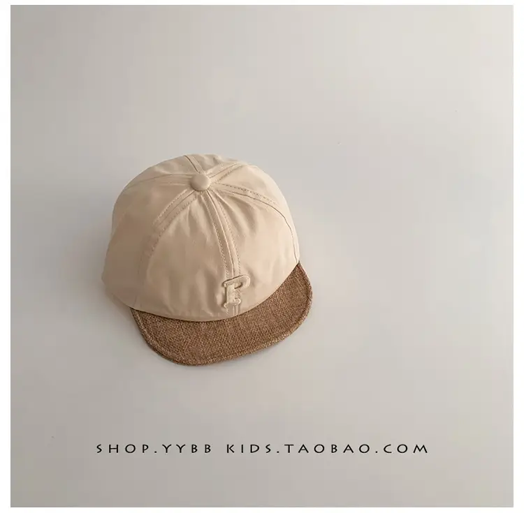 Children's Green Letter Cap Baby Boys Girls Korean Sunscreen Cap β feature 14