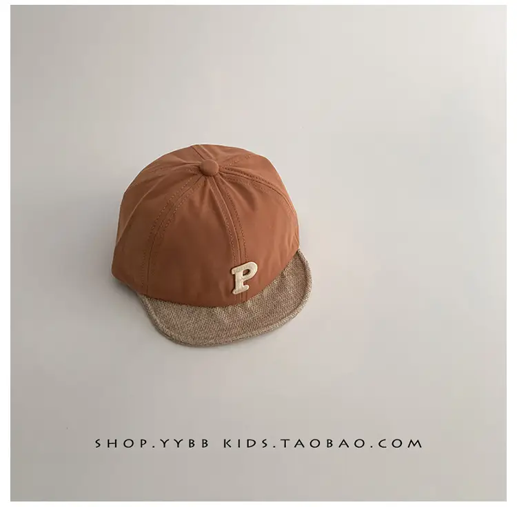 Children's Green Letter Cap Baby Boys Girls Korean Sunscreen Cap β feature 15