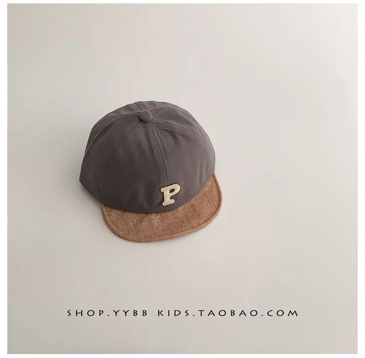 Children's Green Letter Cap Baby Boys Girls Korean Sunscreen Cap β feature 16